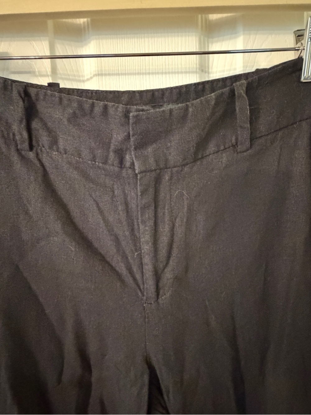 Zara Black Cropped Ankle Pants - Picture 4 of 9